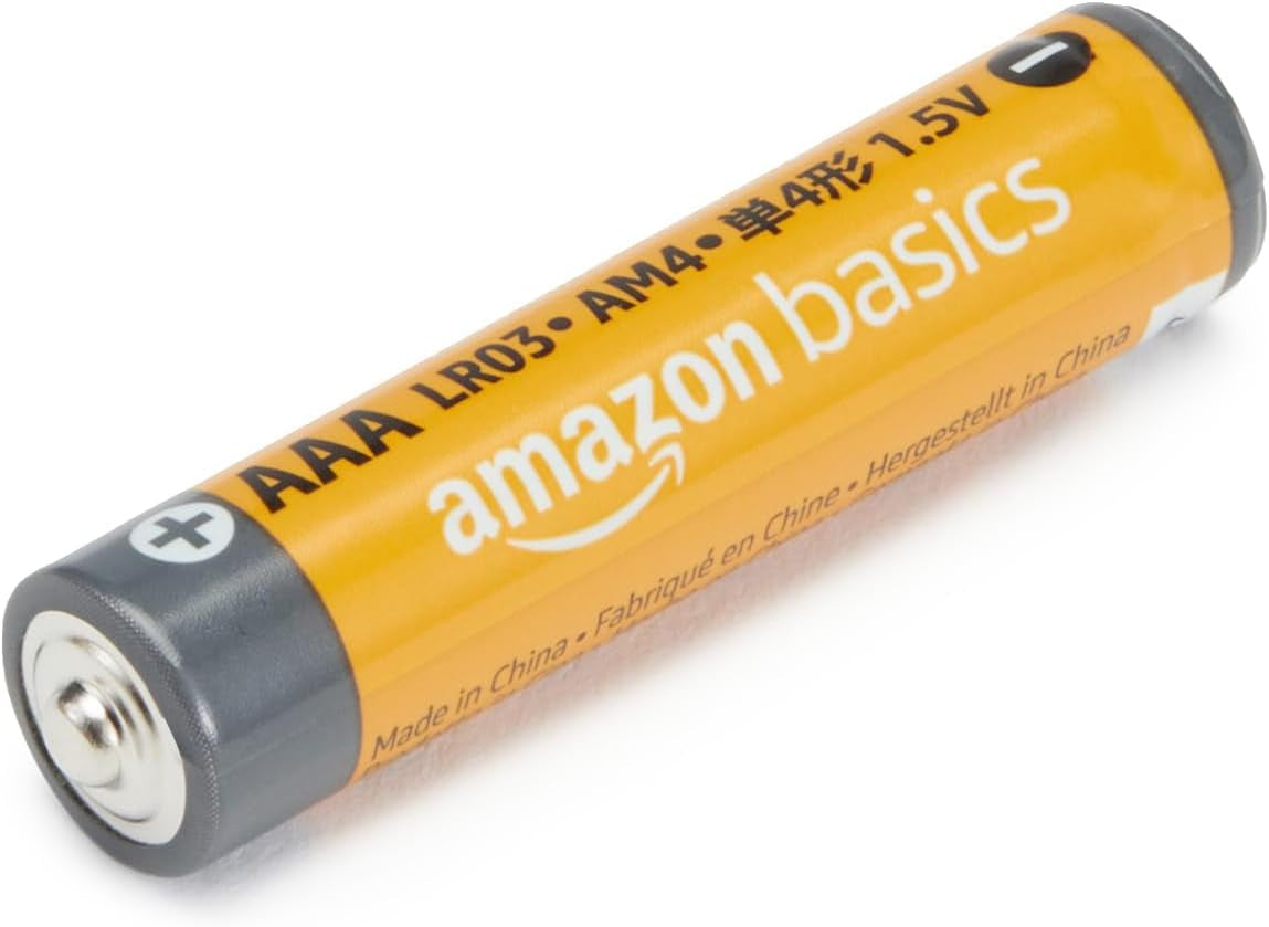 AAA High-Performance Alkaline Batteries, 1.5 Volt, 10-Year Shelf Life, 36 Count