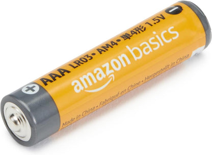 AAA High-Performance Alkaline Batteries, 1.5 Volt, 10-Year Shelf Life, 36 Count